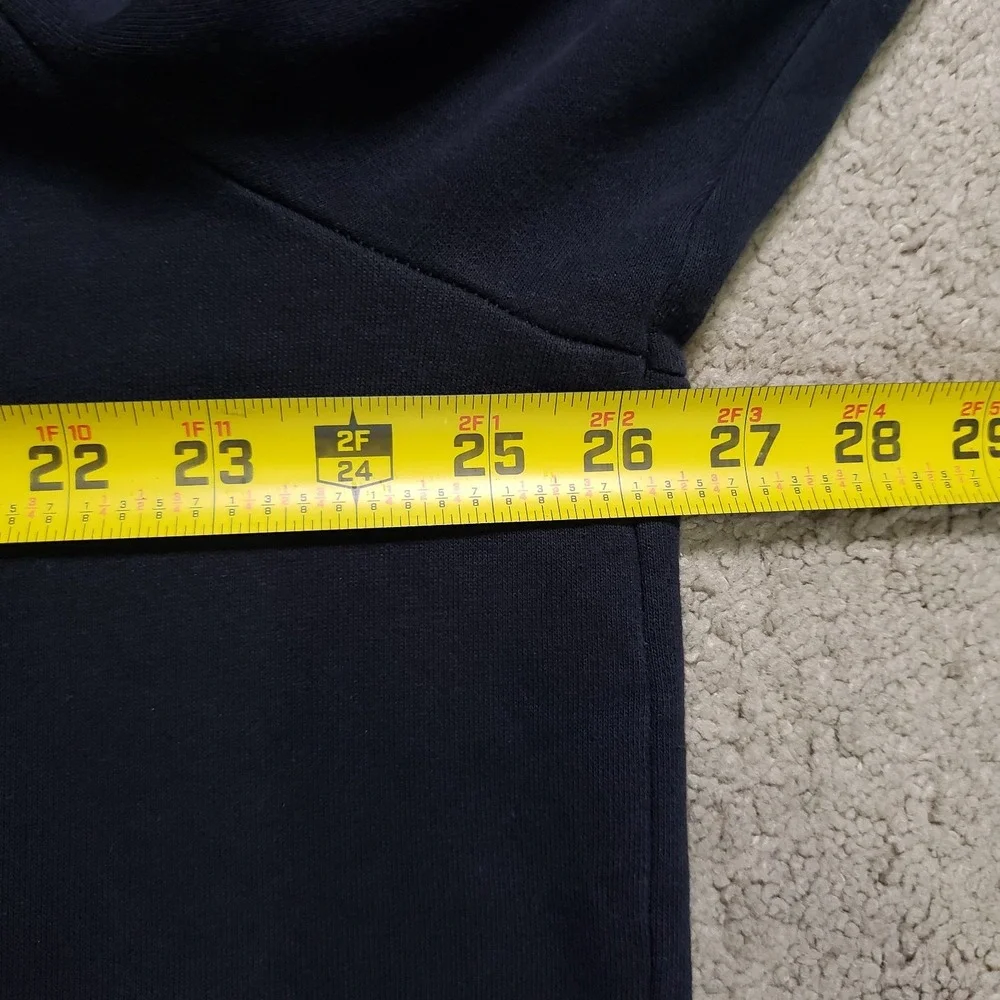 Air Jordan Hoodie Mens XL Black White Jumpman Logo Basic Fleece Pullover Pockets